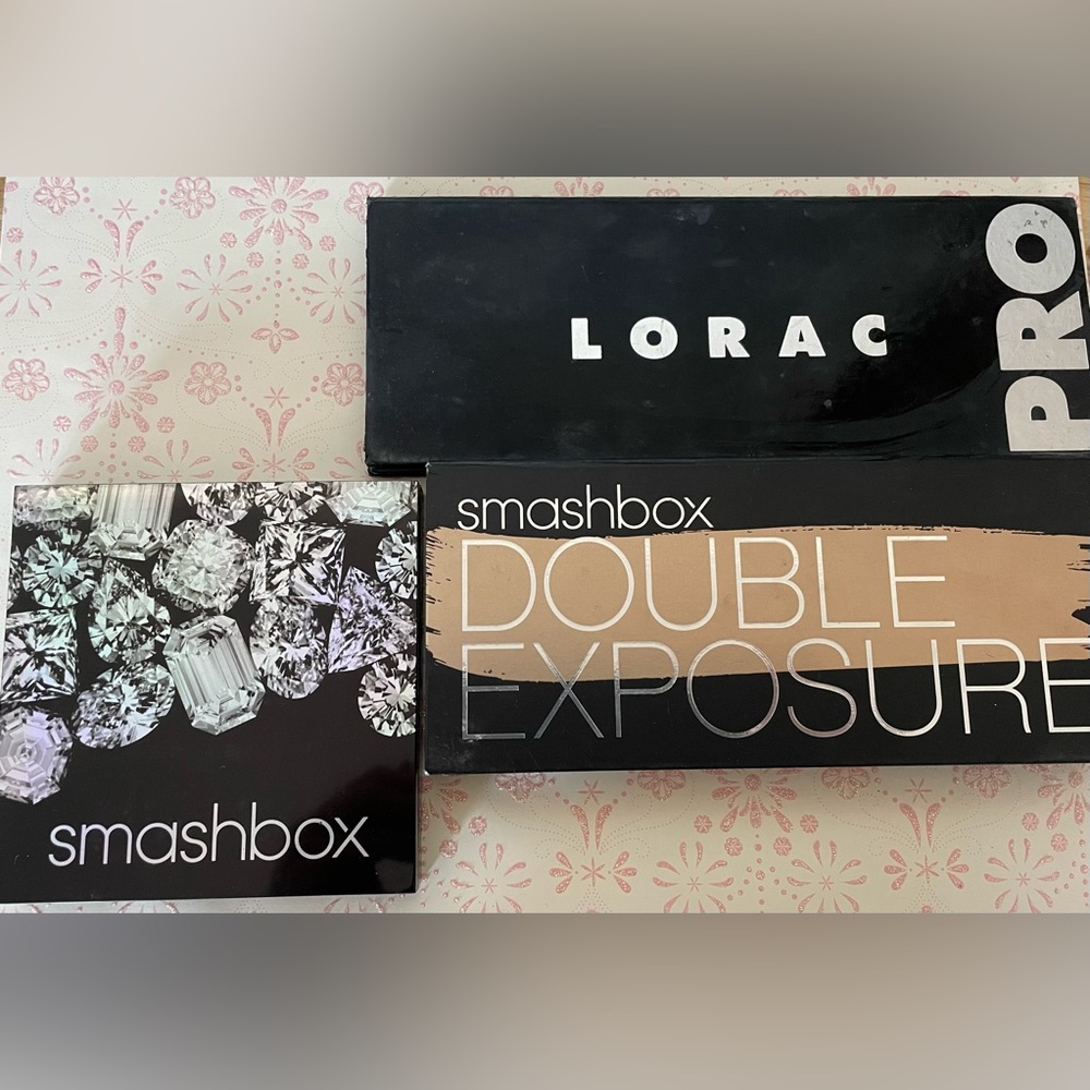 Smashbox/Lorac broken palette bundle